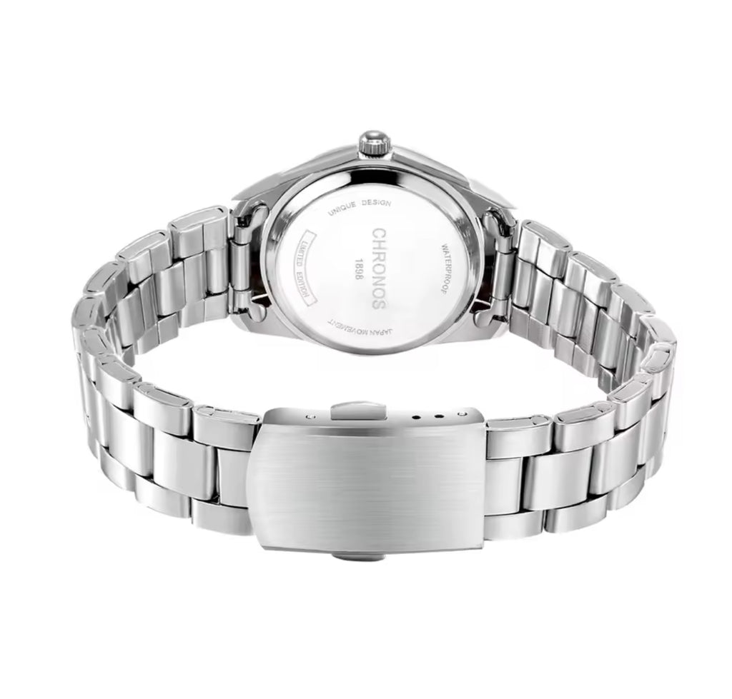 Reloj metálico mujer