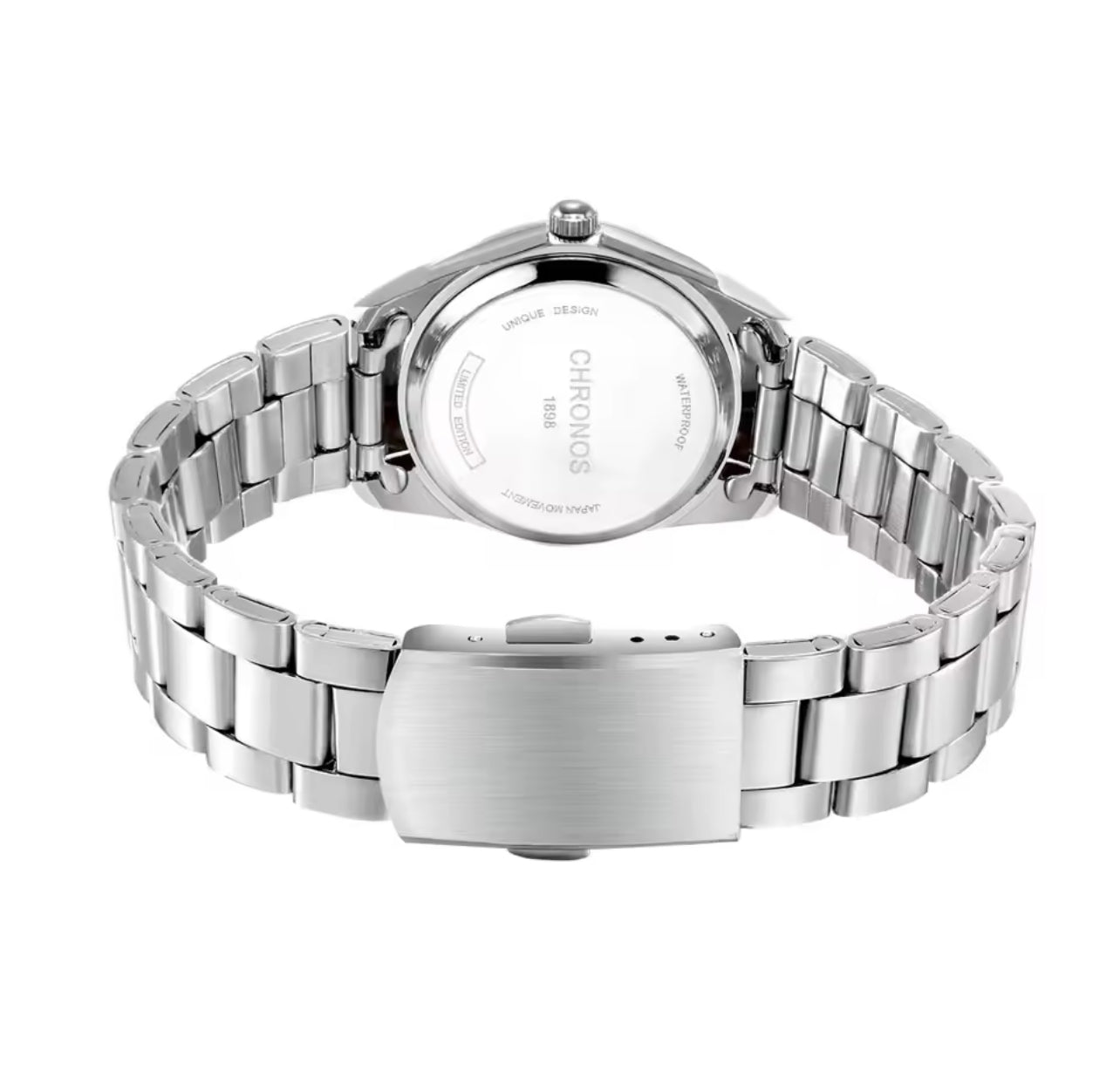 Reloj metálico mujer