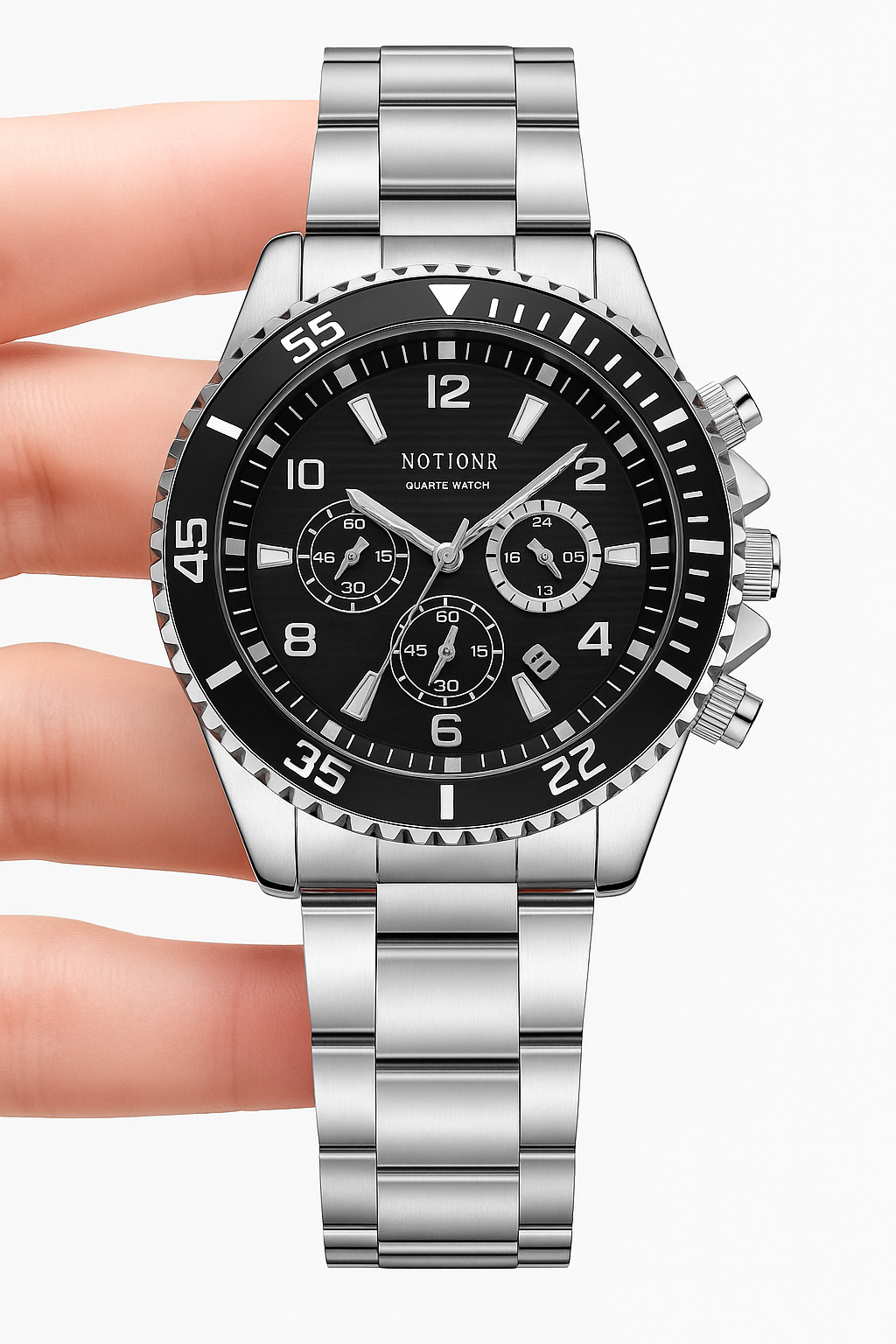 Reloj metálico Notion