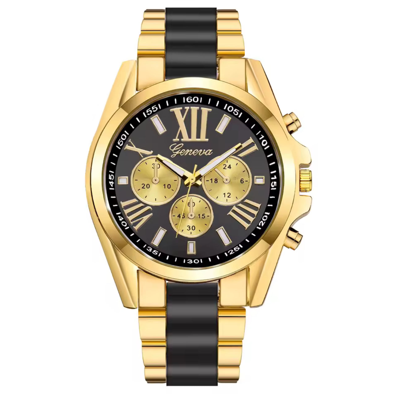 Reloj metálico Geneva