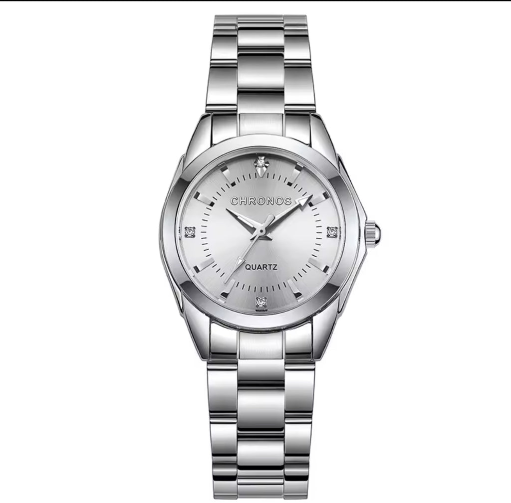 Reloj metálico mujer