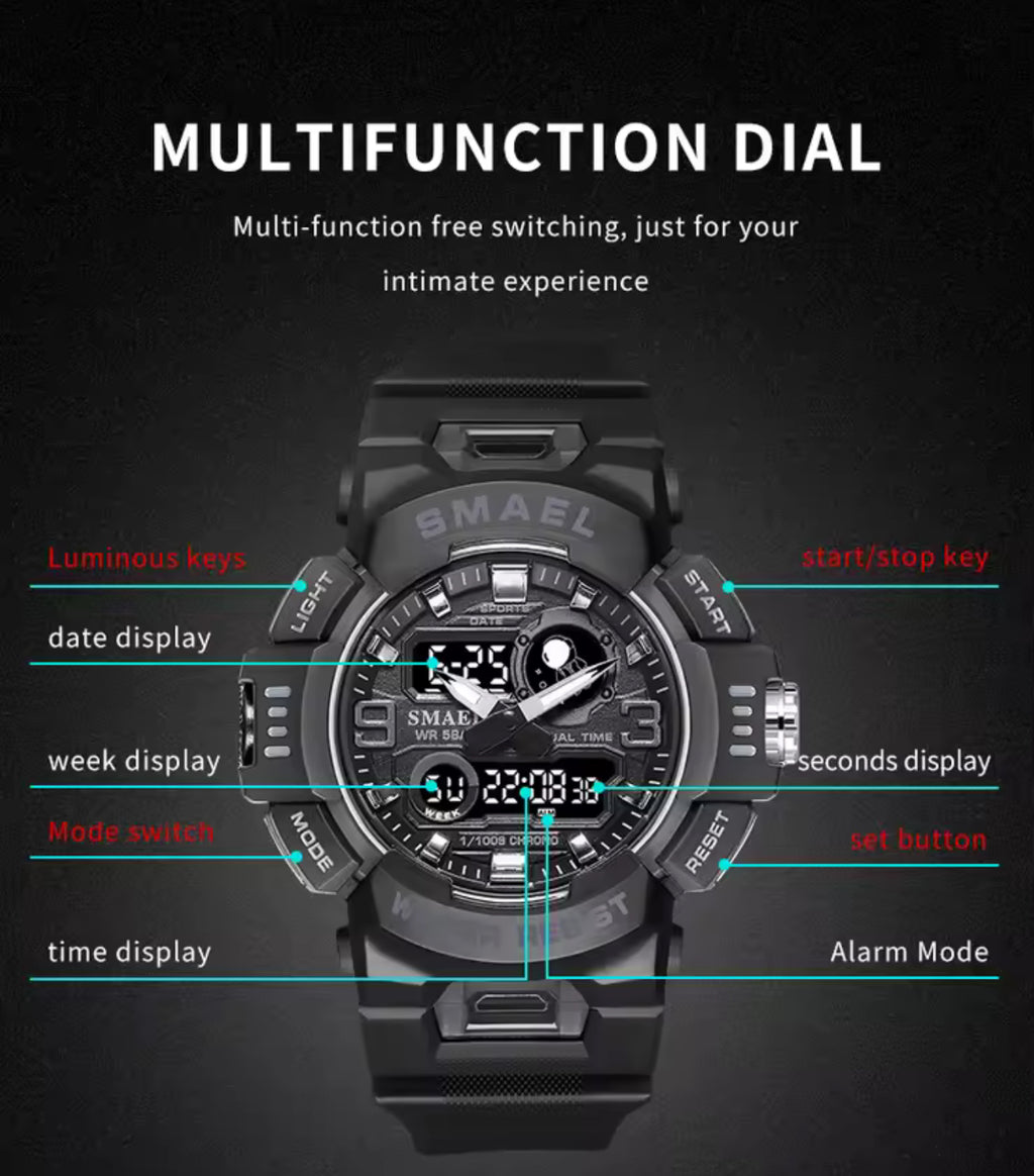 Reloj deportivo smael