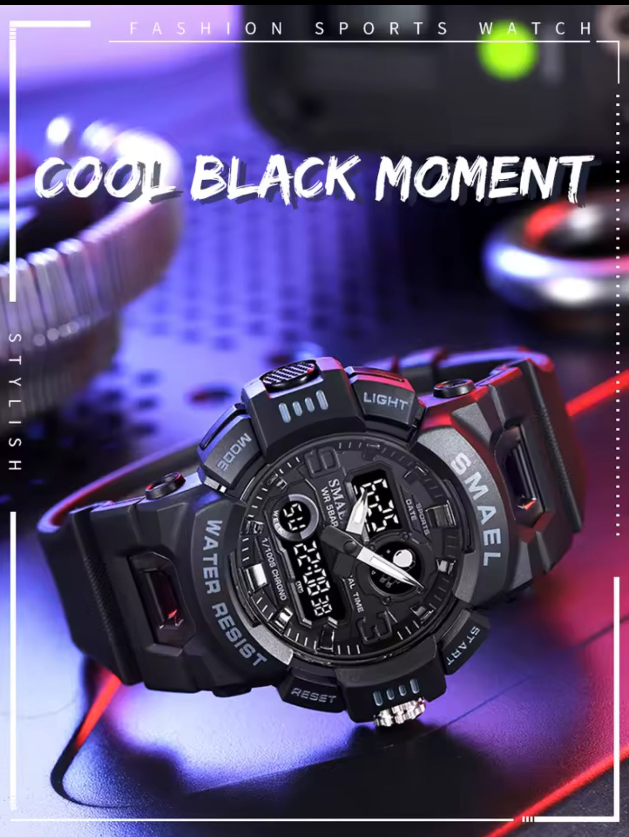 Reloj deportivo smael